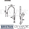 Bristan Cherry Easyfit Kitchen Sink Mixer Tap Dimensions